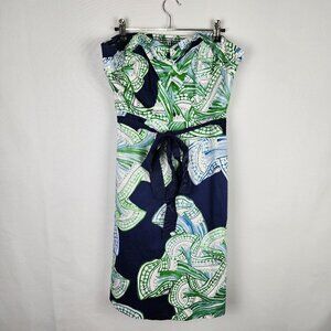 Anthropologie Moulinette Soeurs Strapless Smocked Dress 10